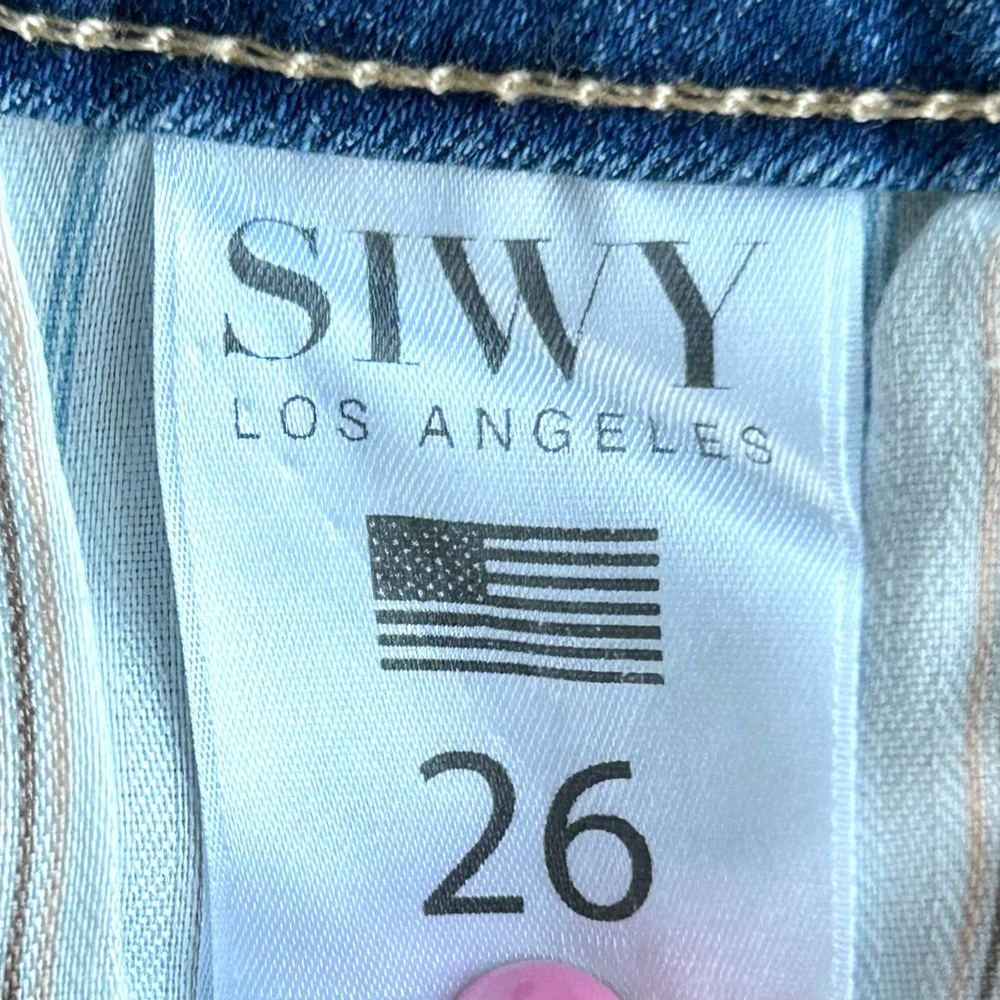 🌸NWT Women’s Siwy Jean Shorts. Size: 26 - Picture 6 of 11